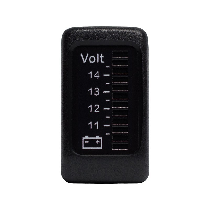 Faria Kronos 2 Voltmeter Gauge 10-16v VP7102 #19004 Marine Or Auto